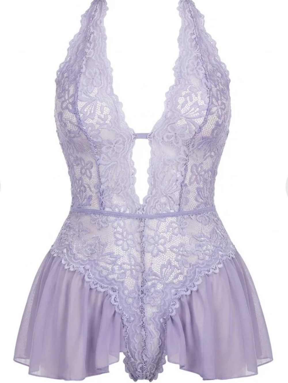 3 Piece Overt (Open Crotch) Lingerie